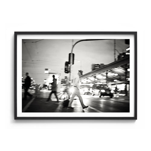 CITY MORNING BLUR